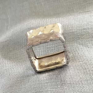 Sterling Silver Square ring size 10